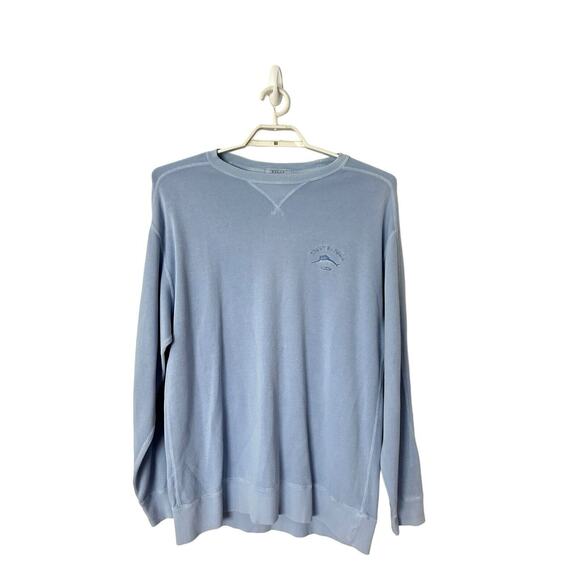 TOMMY BAHAMA RELAX CREWNECK PULLOVER SWEATER Blue MENS Large - Picture 1 of 2